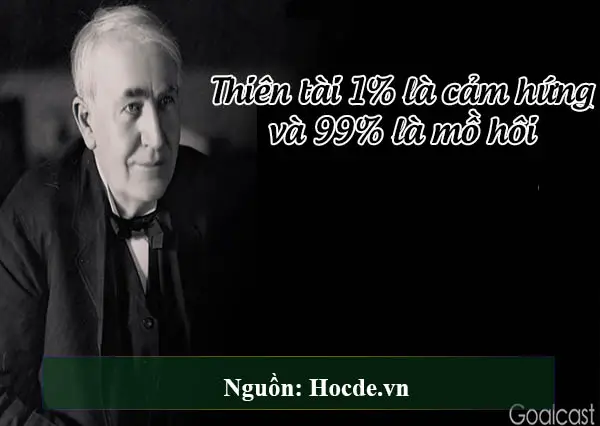 câu nói hay của Thomas Edison