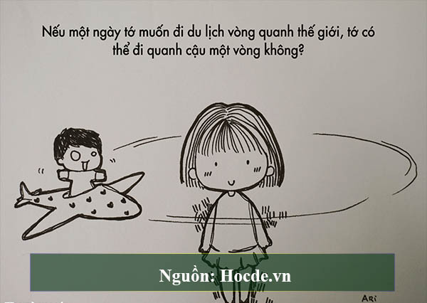 tỏ tình gái dễ thương