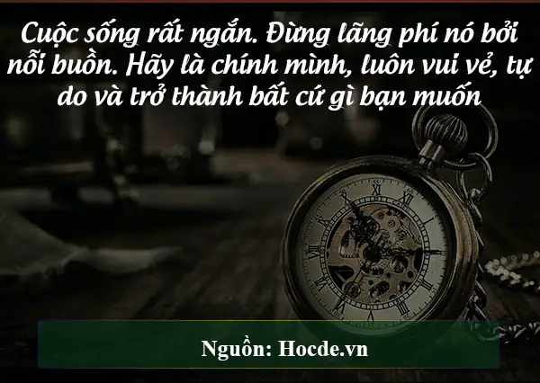 câu nói hay về thời gian 11