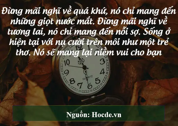 câu nói hay về thời gian 12