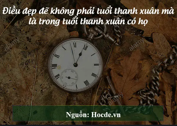 câu nói hay về thời gian 13
