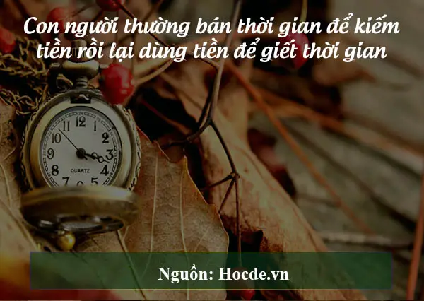 câu nói hay về thời gian 15