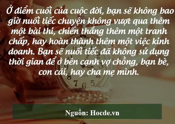 câu nói hay về thời gian 3