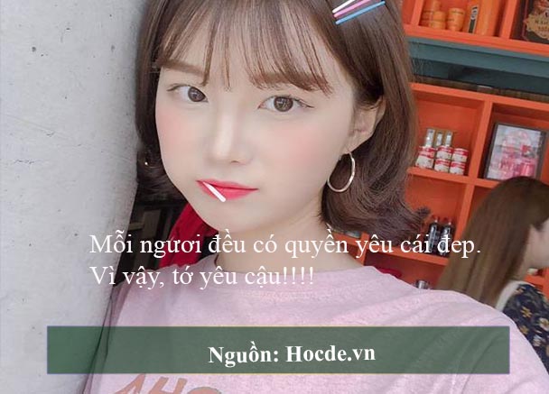 caption thả thính 