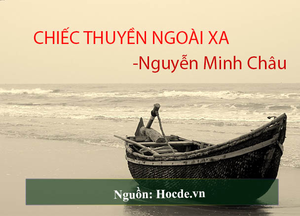 phân tích chiếc thuyền ngoài xa 