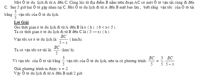 Bài tập giải bài toán bằng cách lập hệ phương trình