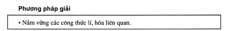 Dạng toán có nội dung lý, hóa pp