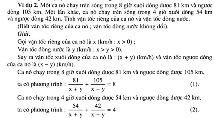 Bài tập Dạng toán chuyển động