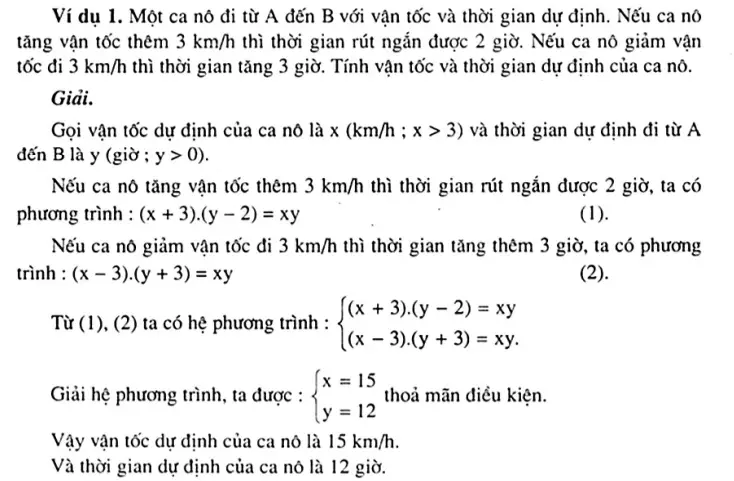 Bài tập Dạng toán chuyển động